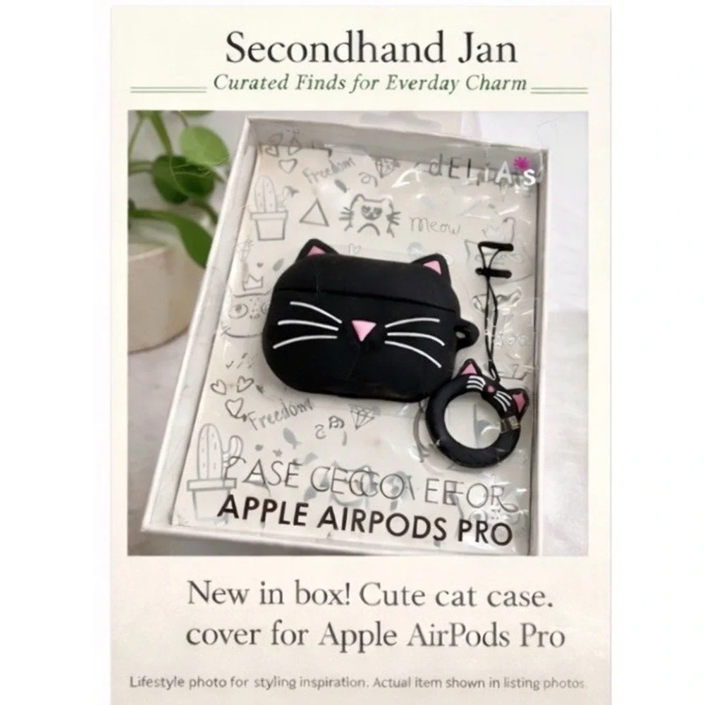 Black Cat Silicone Case Cover For Apple iPod Pro– Fits Gen 1 – New in Box